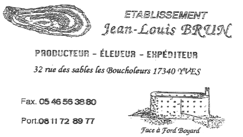 Commande d'Huitres